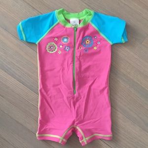 Hanna Anderson like new swim rash guard swim suit